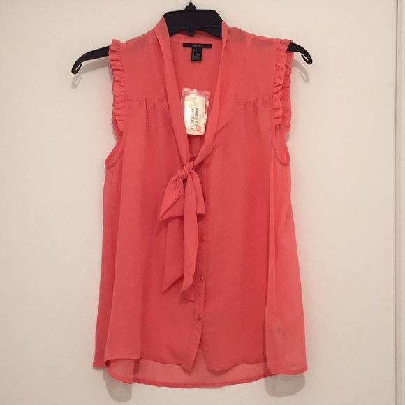 Forever 21 Tops - Beautiful Coral Blouse